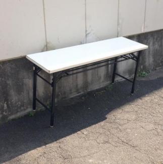 折りたたみテーブル(白)45×150模擬店用